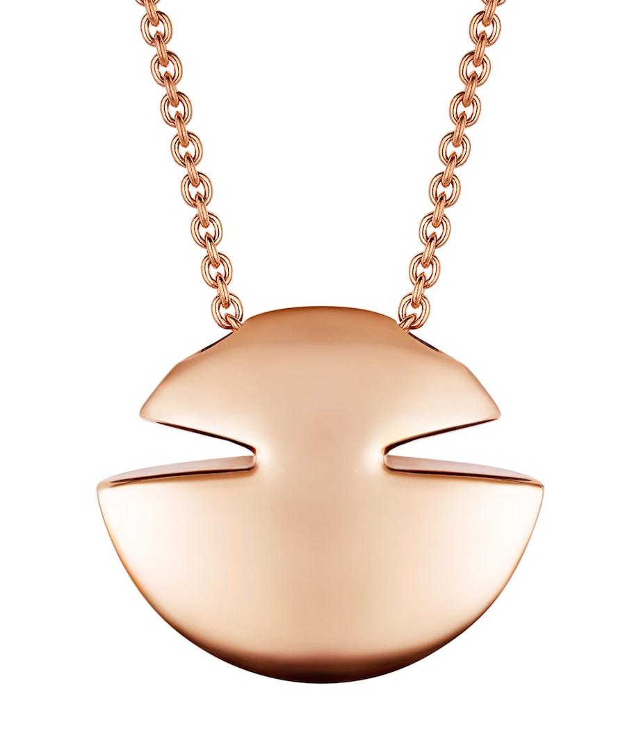 Bvlgari Rose Gold Cabochon Necklace 18kt, UK version