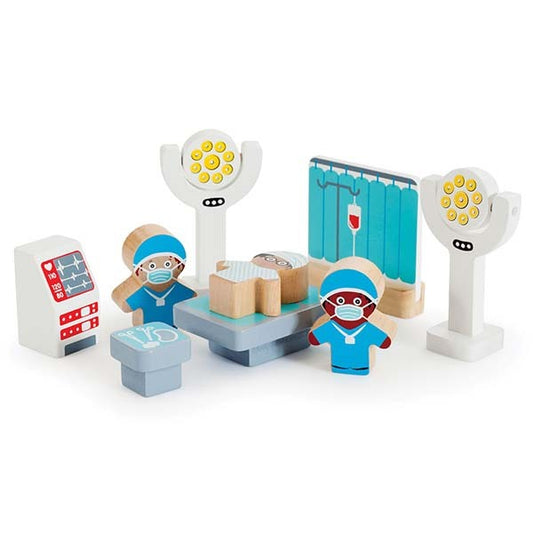 Tidlo Wooden Hospital Playset
