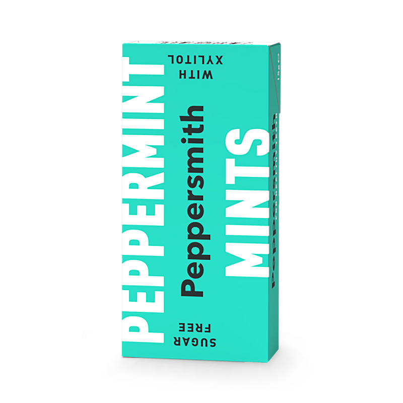 Peppersmith sugar free peppermint mints 15g (British brand)