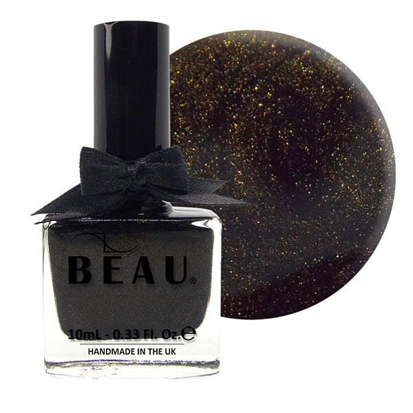 BEAU Polish Mid-night In Nail Polish 10ml