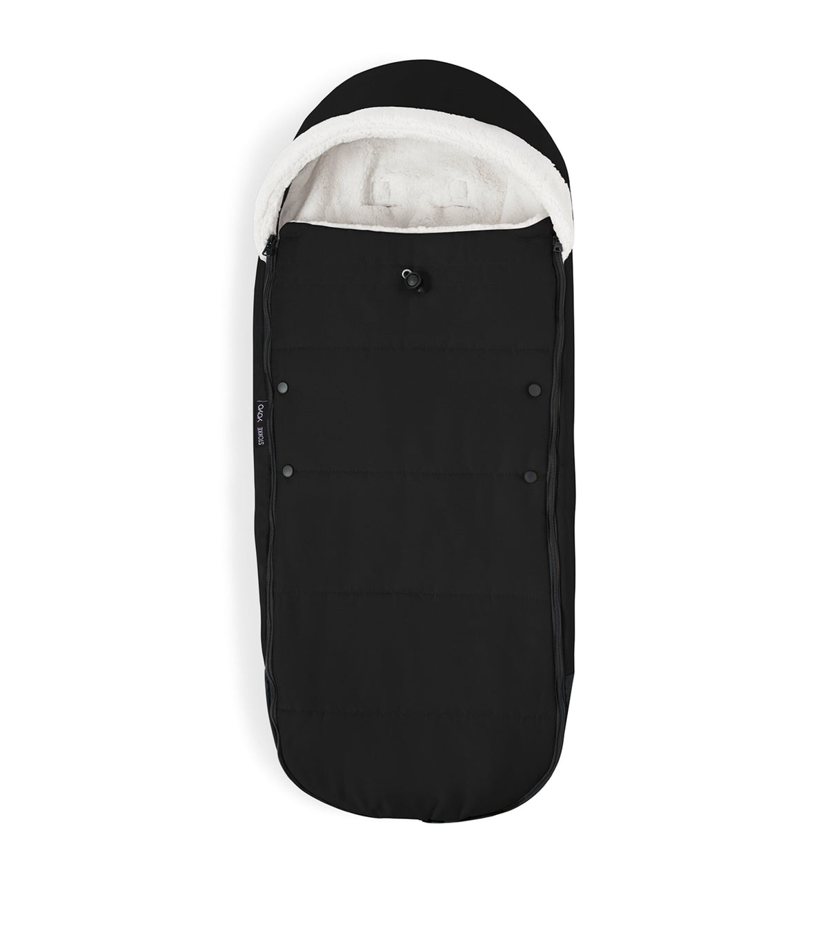 Stokke YOYO footmuff with reversible hood for strollers (British brand)