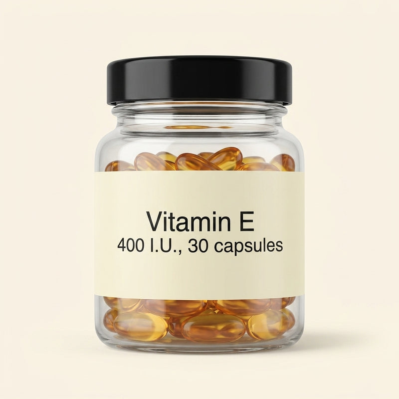 Holland & Barrett Vitamin E 400iu 30 capsules, imported from the UK