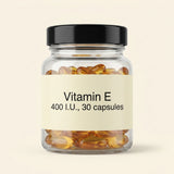 Holland & Barrett Vitamin E 400iu 30 capsules, imported from the UK