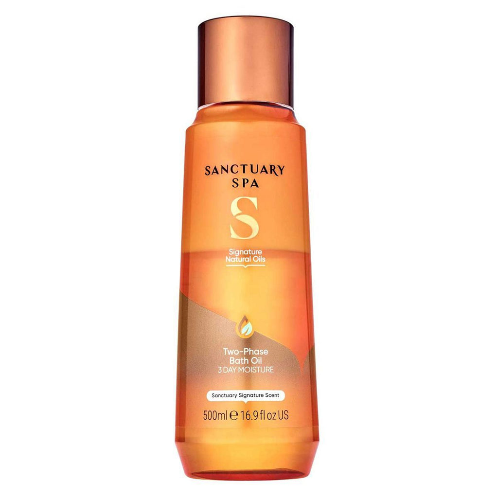 Sanctuary Spa Signature Natural Oils Two-Phase Bath Oil 500ml