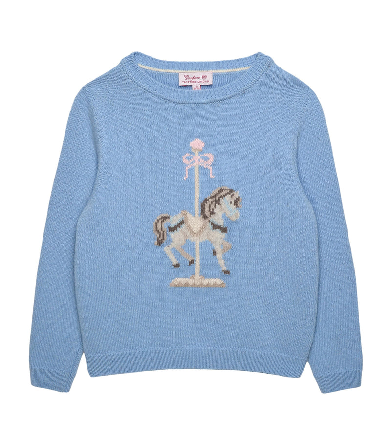 Trotters Cotton Carousel children's sweater (2-5 years) (British brand)