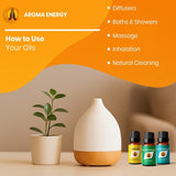 Aroma Energy Citronella Essential Oil 10ml - British product