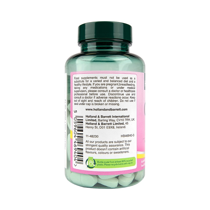 Holland & Barrett Vegan Calcium Magnesium Vitamin D & Zinc 120 Tablets GOODS Holland&Barrett   