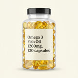 Holland & Barrett Omega 3 fish oil 1200mg 120 capsules (British brand)
