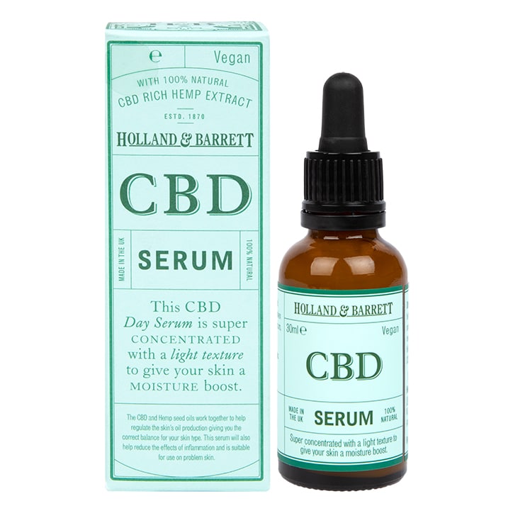 Holland & Barrett CBD Serum 30ml CBD Beauty Holland&Barrett   