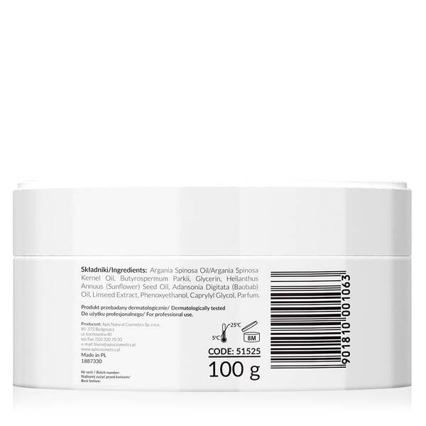 Apis regeneration shea butter for face massage 100g - British product