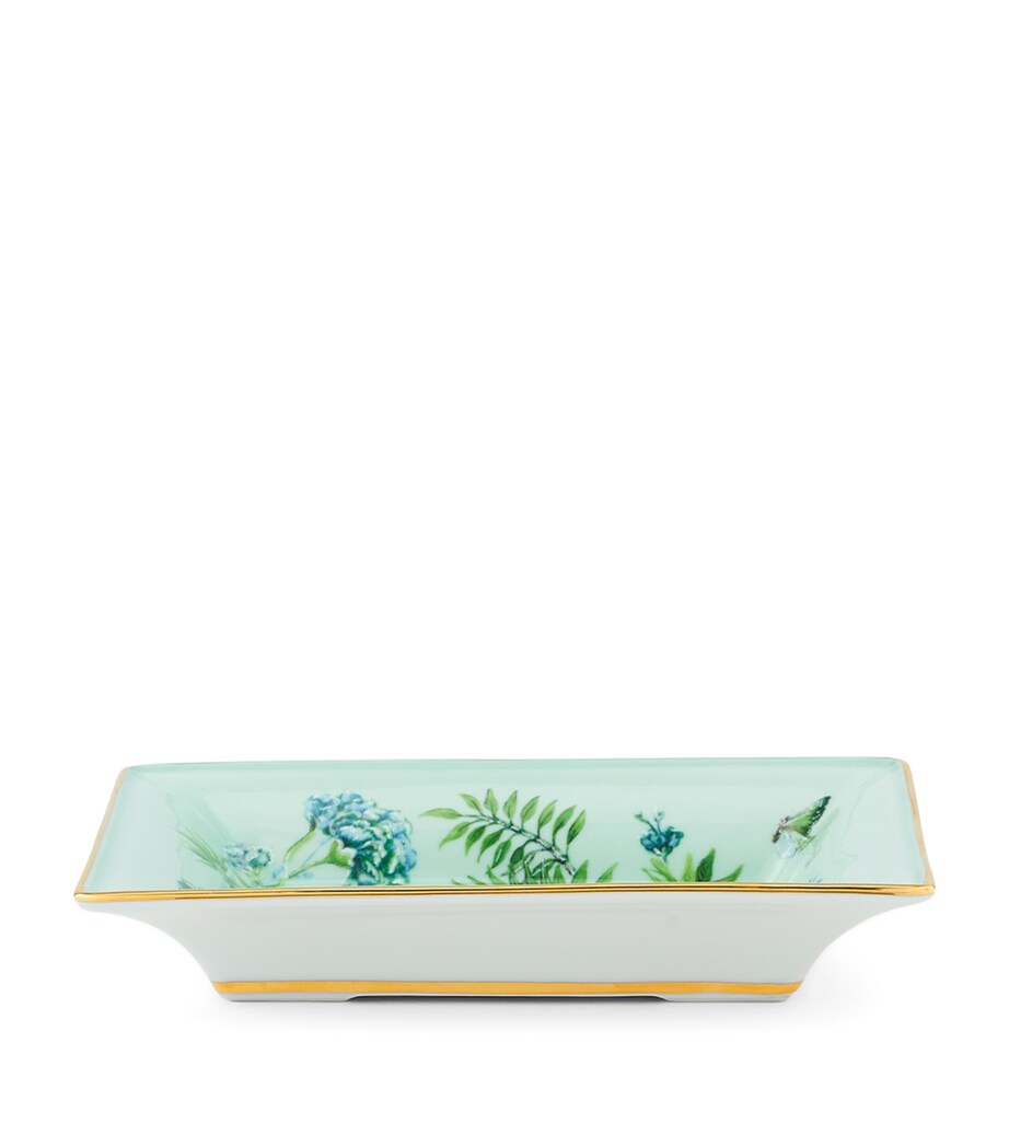 Aquazzura Secret Garden rectangular tray 18cm - British product