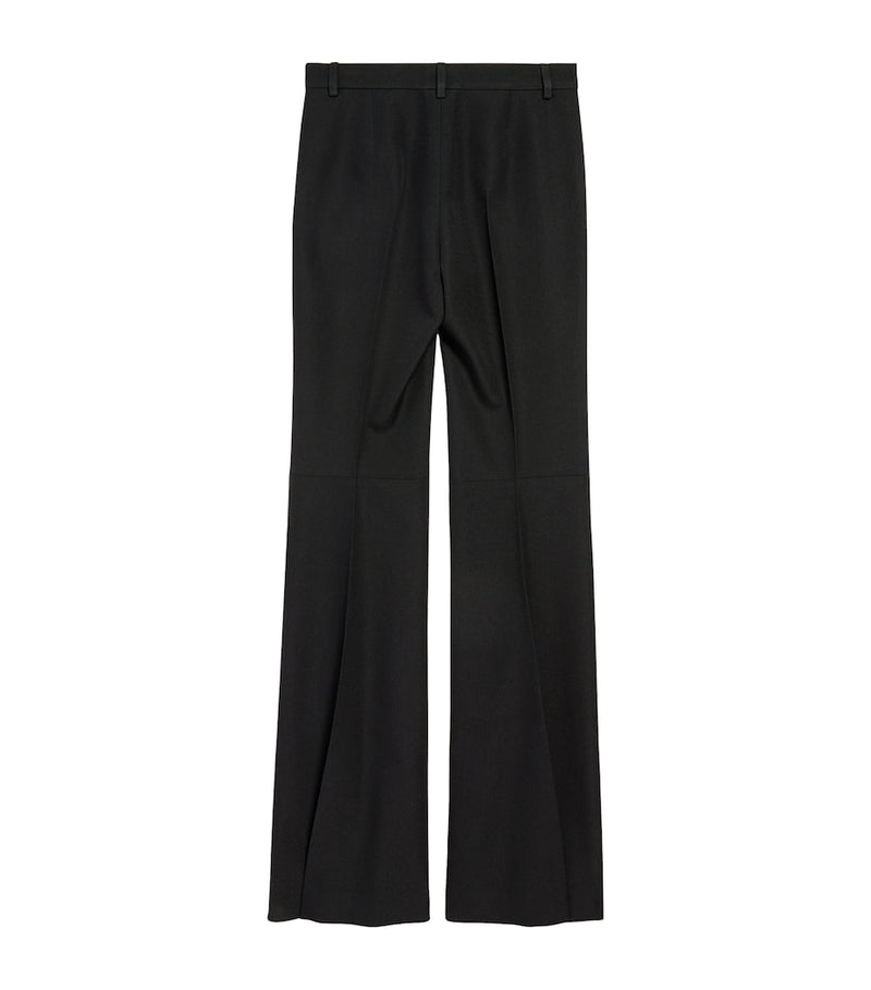 Balenciaga wool flared trousers - British product