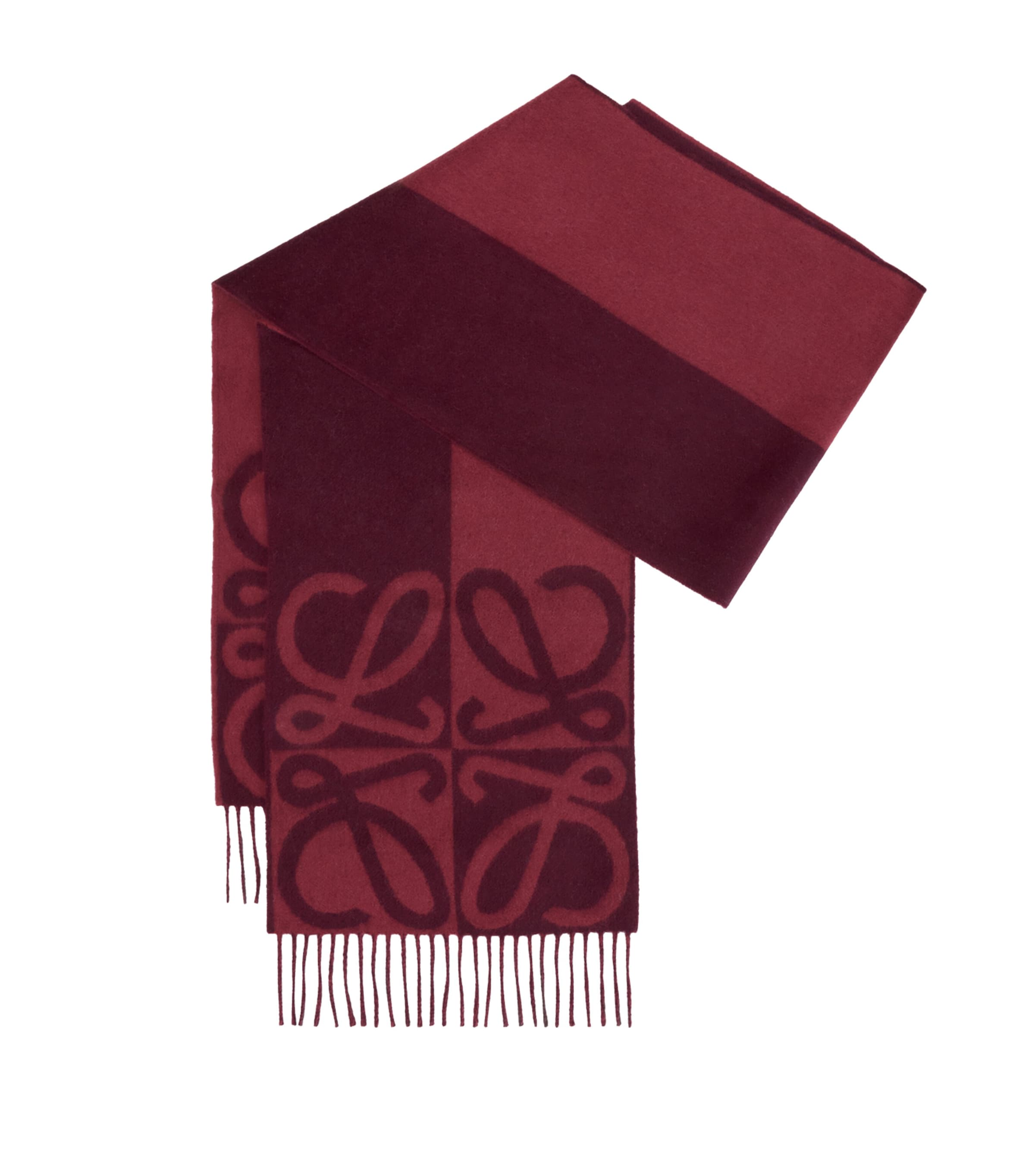 Wool-Cashmere Anagram Scarf