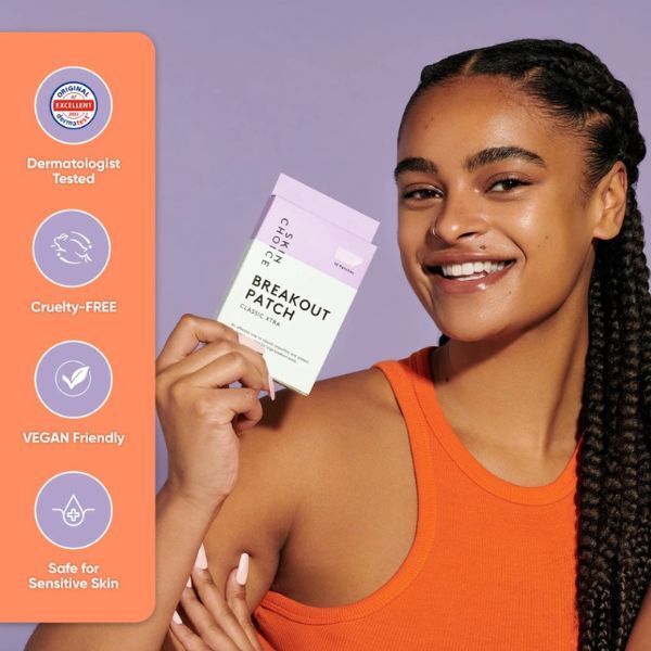 SkinChoice Breakout Patch Classic Xtra, 10 XL Pimple Patches