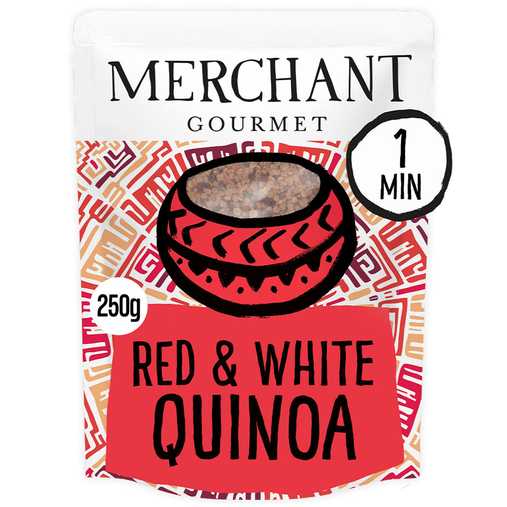 Merchant Gourmet Simply Cooked Red & White Quinoa 250g