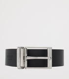 Burberry reversible belt with leather and check pattern (British brand)