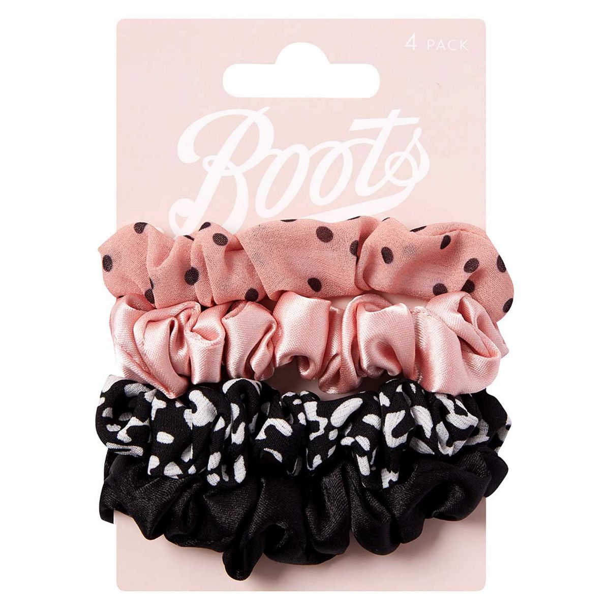 Boots Leopard Print Scrunchies 4pk GOODS Boots   