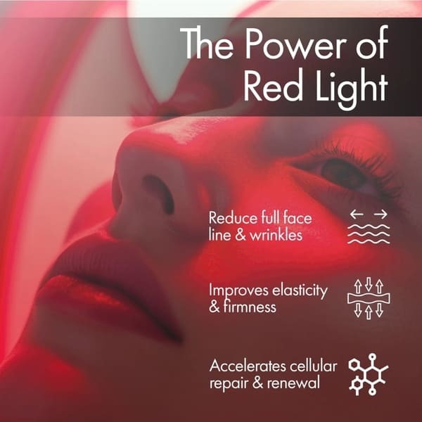Ovey Skin Reset LED face mask 7 color light therapy device - British product