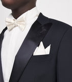 Giorgio Armani silk pre-tied bowtie (British brand)