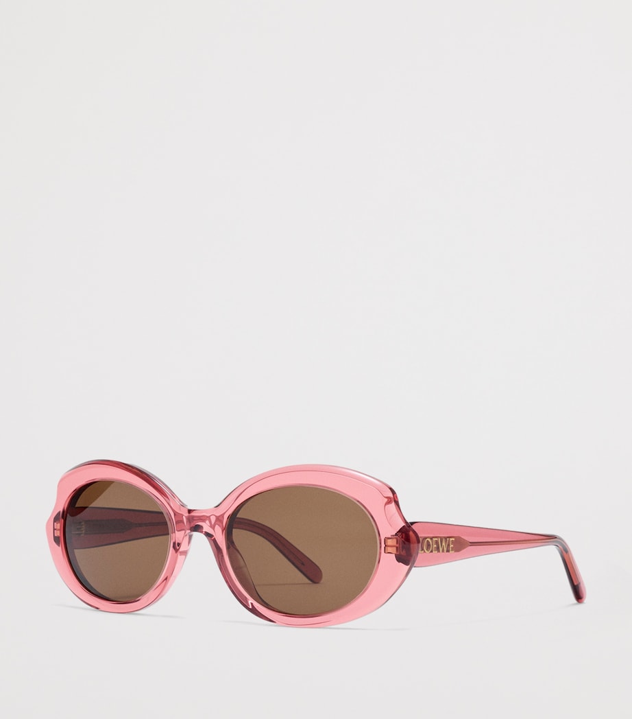 LOEWE Mini Oval Sunglasses acetate frame, imported from the UK