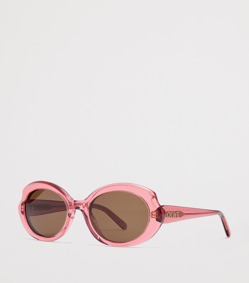 LOEWE Mini Oval Sunglasses acetate frame, imported from the UK