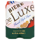 ASDA Bière De Luxe French Style Lager Beer & Cider ASDA   