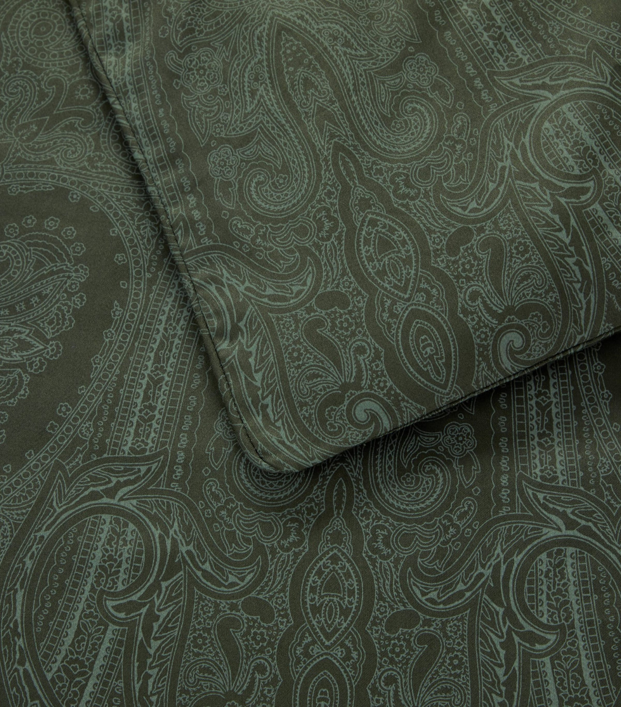 Ralph Lauren Doncaster double duvet cover with paisley pattern, 200cm x 200cm, imported from the UK