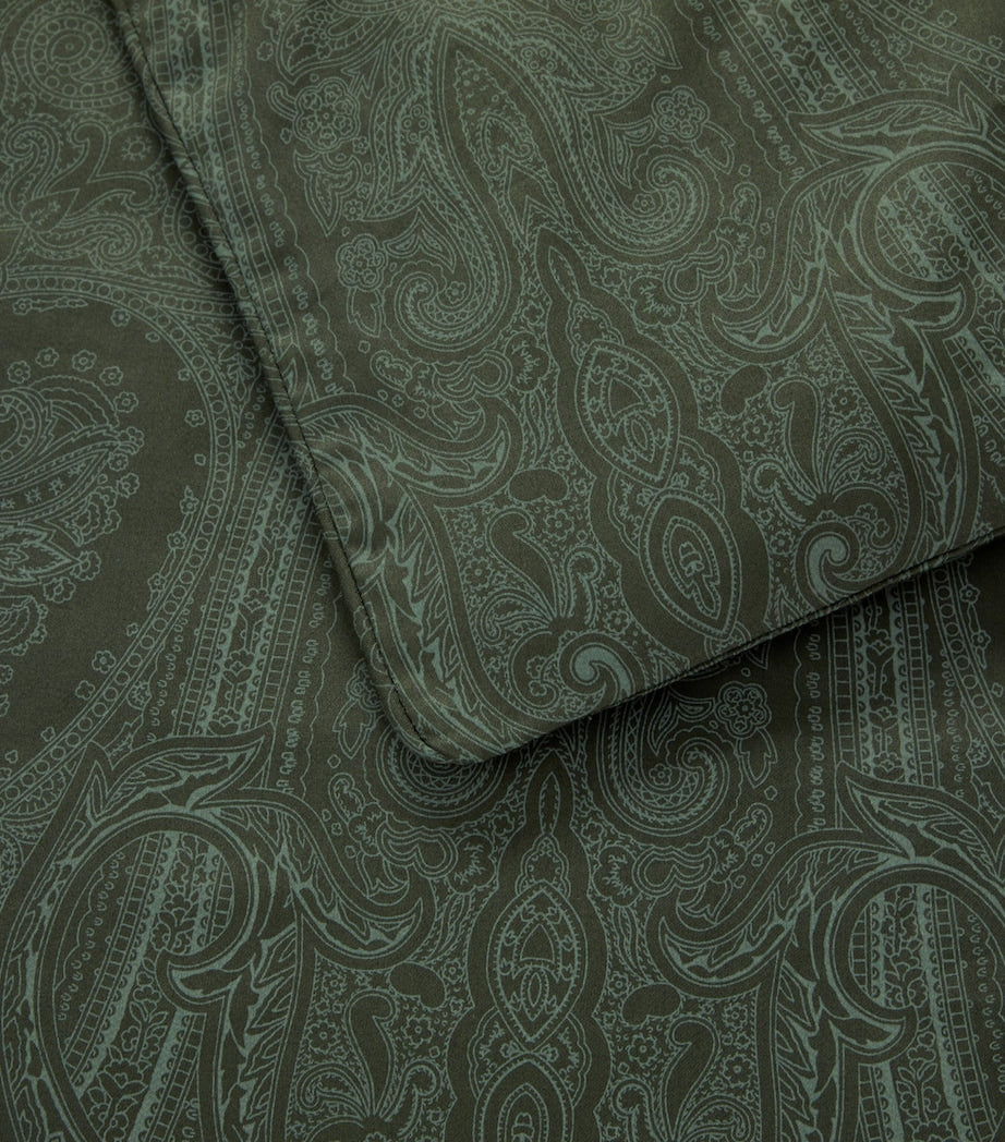 Ralph Lauren Doncaster double duvet cover with paisley pattern, 200cm x 200cm, imported from the UK
