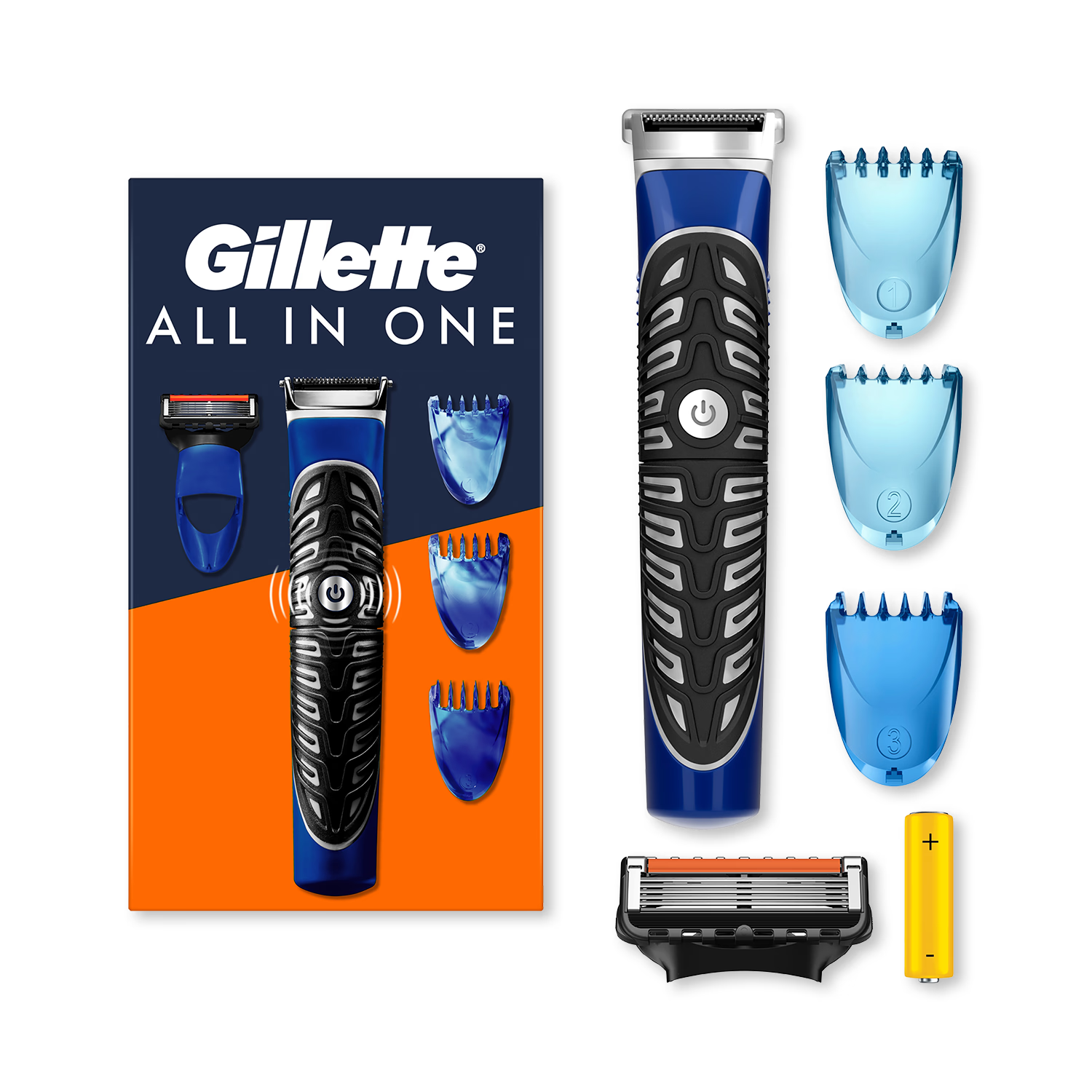 Gillette Styler men's grooming razor, British brand