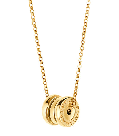 Harrods Bvlgari Mini Yellow Gold B.zero1 Pendant Necklace- Buy online at McGrocer