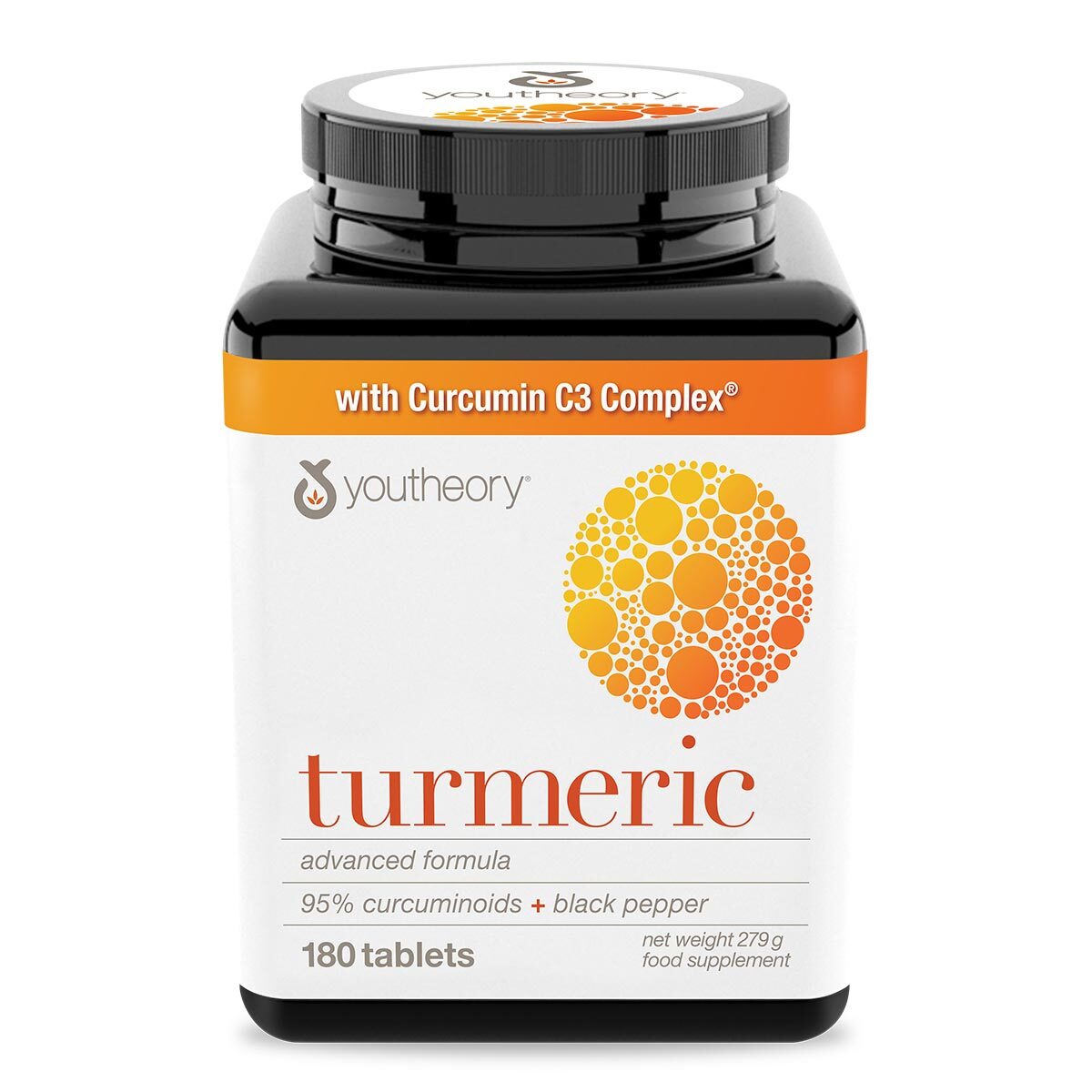 Youtheory Turmeric Advanced Formula, 180 Tablets GOODS Costco UK