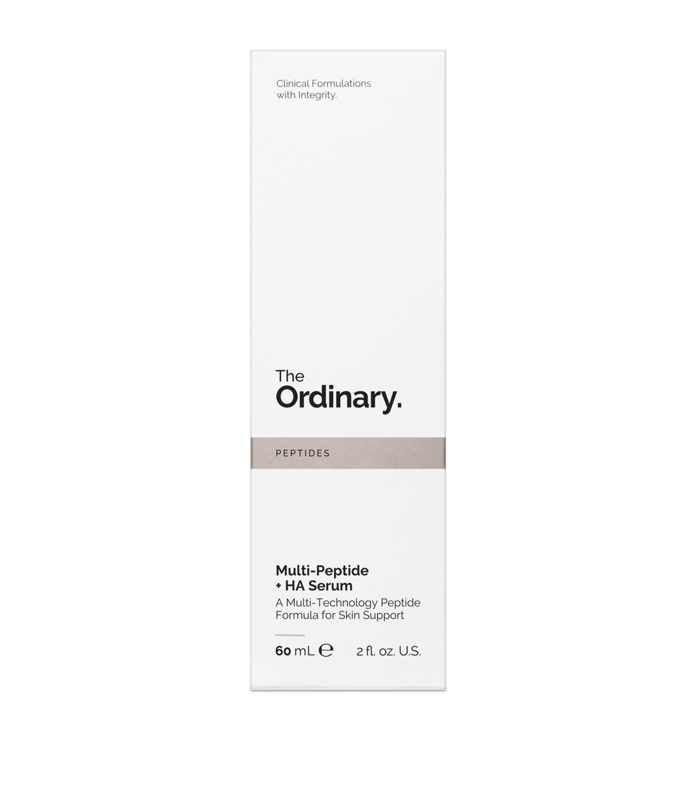 The Ordinary Multi-Peptide + HA face serum 60ml (British brand)