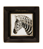 Dolce&Gabbana Casa zebra decorative square plates 10cm - British product