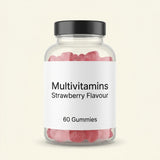 Holland & Barrett kids multivitamin strawberry 60 gummies, UK version
