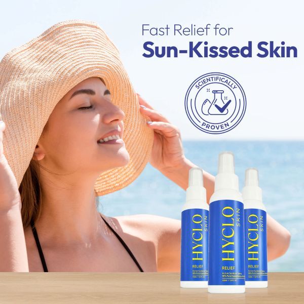 Hyclo Active Sunburn Spray 100ml (British brand)