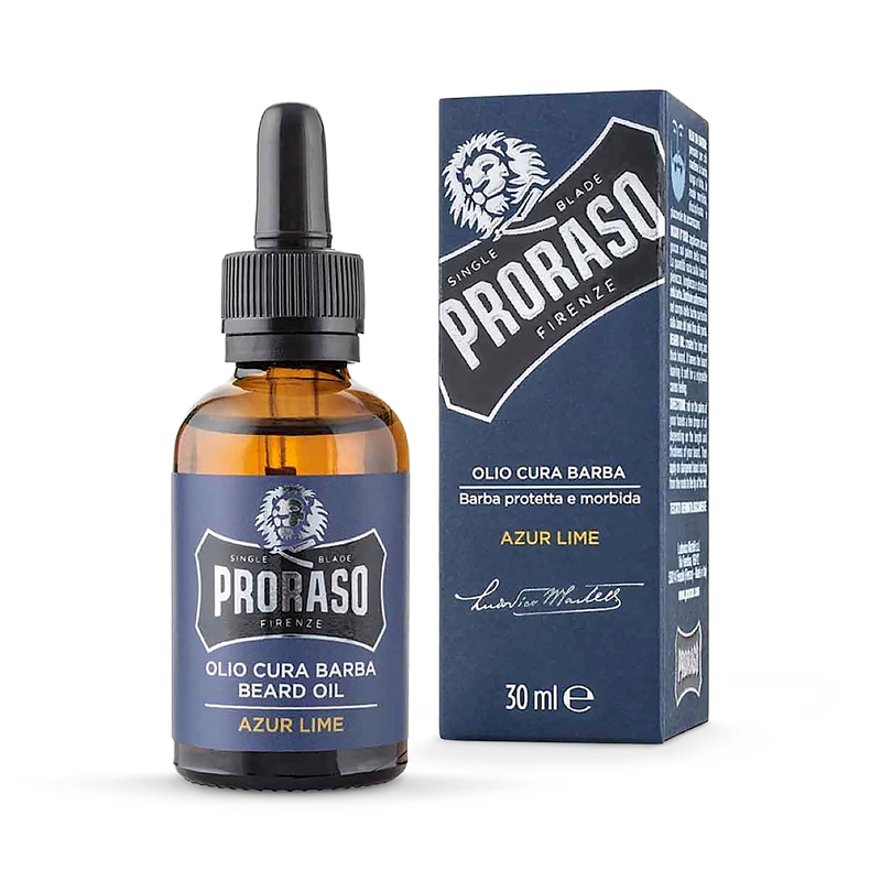 Proraso Azur Lime beard oil 30ml, UK version