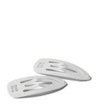 Miu Miu metal logo hair clips set of 2, UK version