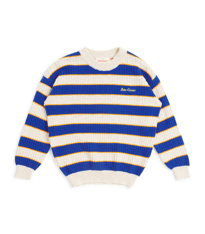 Harrods Sweatshirt rayé en coton Bobo Choses avec logo pour enfants (6-7 ans) - Acheter en ligne sur McGrocer