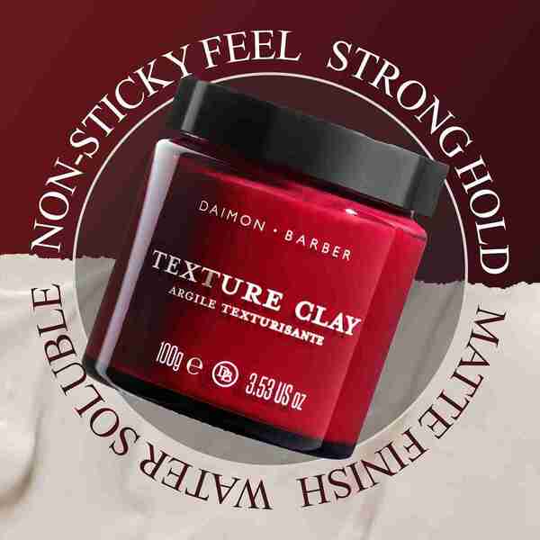Daimon Barber Texture Clay 100g hair clay (British brand)