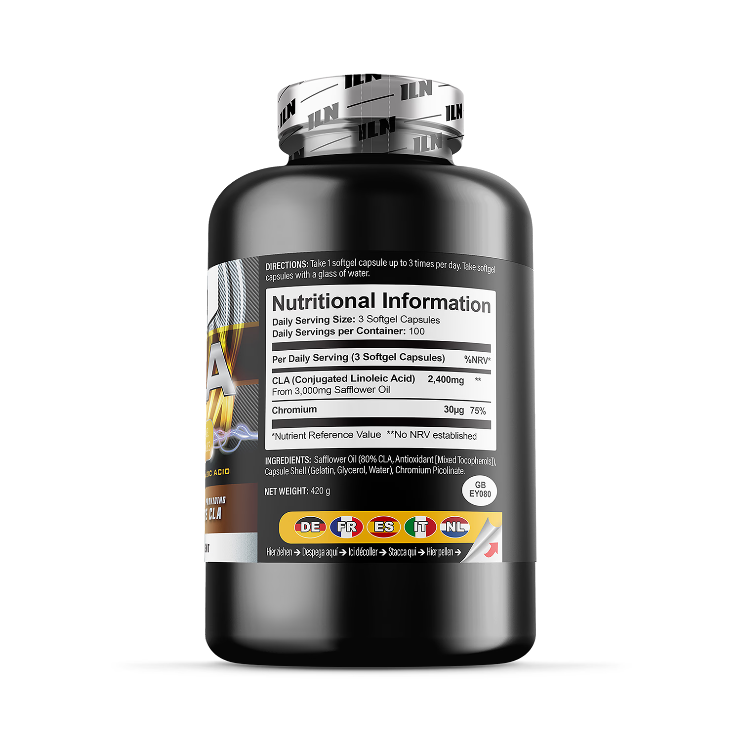 CLA Softgels 3000mg 300 softgels - British product