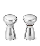 Georg Jensen Alfredo salt and pepper shakers polished stainless steel (British brand)