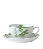 Bernardaud green tea cup and saucer - British product