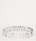 Suzanne Kalan white gold diamond bangle 15.5cm (British brand)