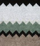 Missoni Home medium hooded towelling zigzag robe, imported from the UK