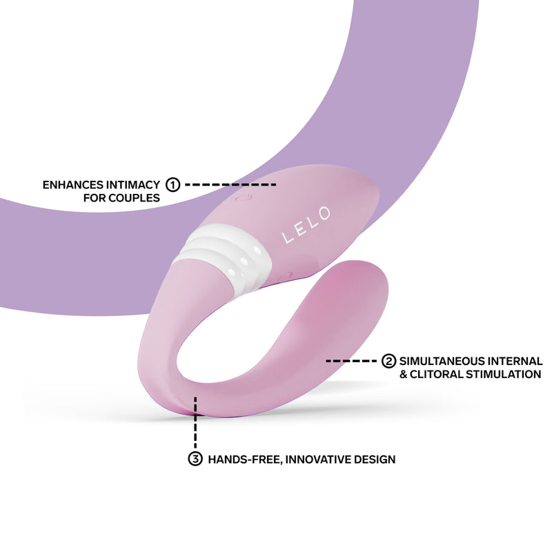 LELO MAHANA Originals couples massager Soft Pink, imported from the UK