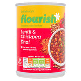 Sainsbury's Flourish Lentil & Chickpea Dhal 395g Hot meat & meals Sainsburys   