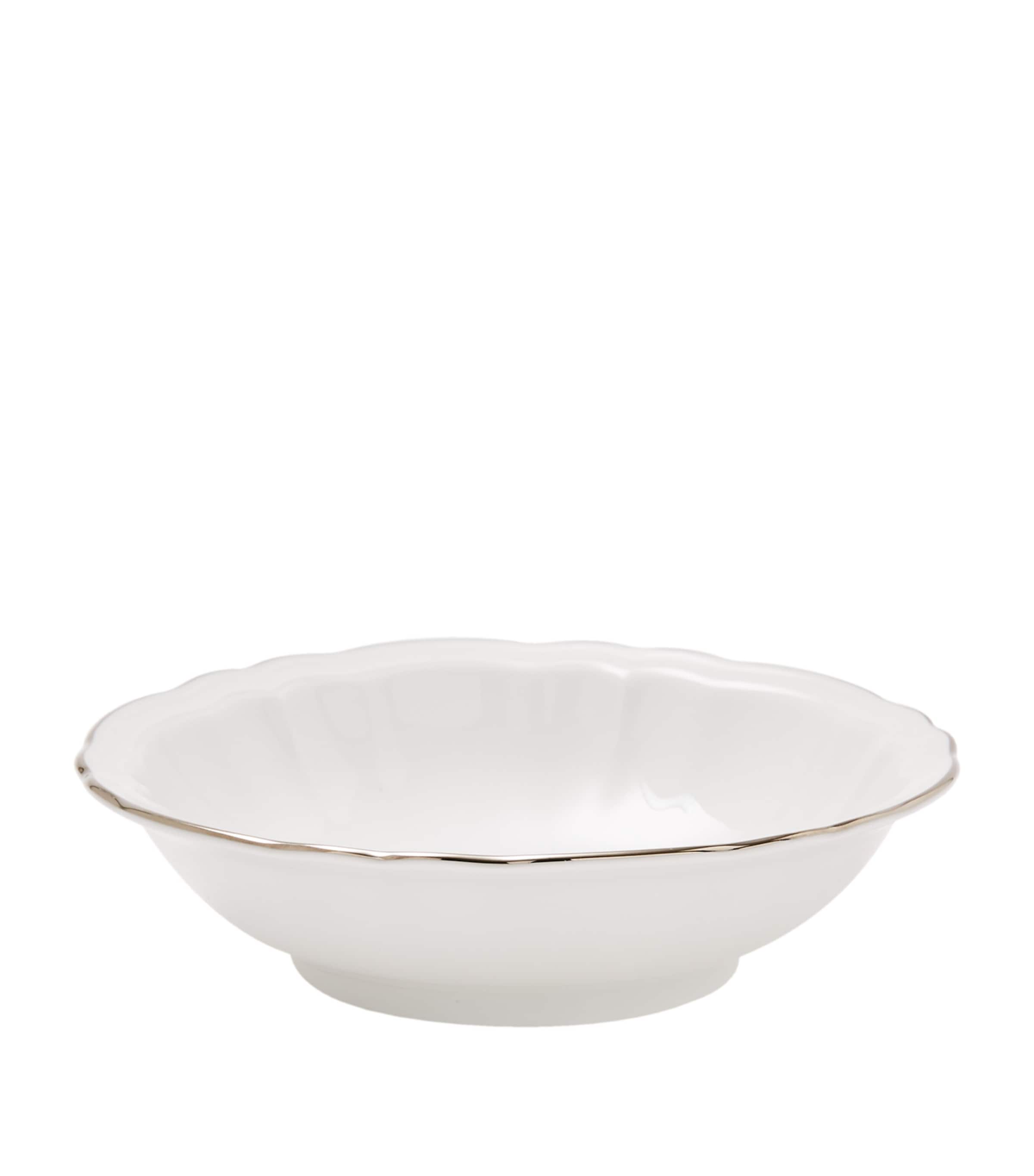 GINORI 1735 Corona Platino fruit bowl 14.5cm, UK version