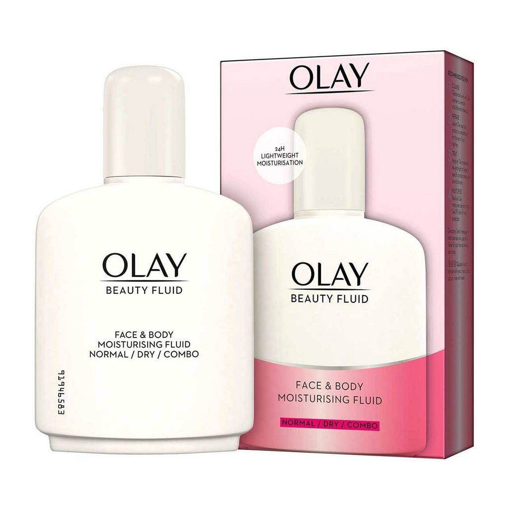 Olay Beauty Fluid Face And Body Moisturiser 200ml