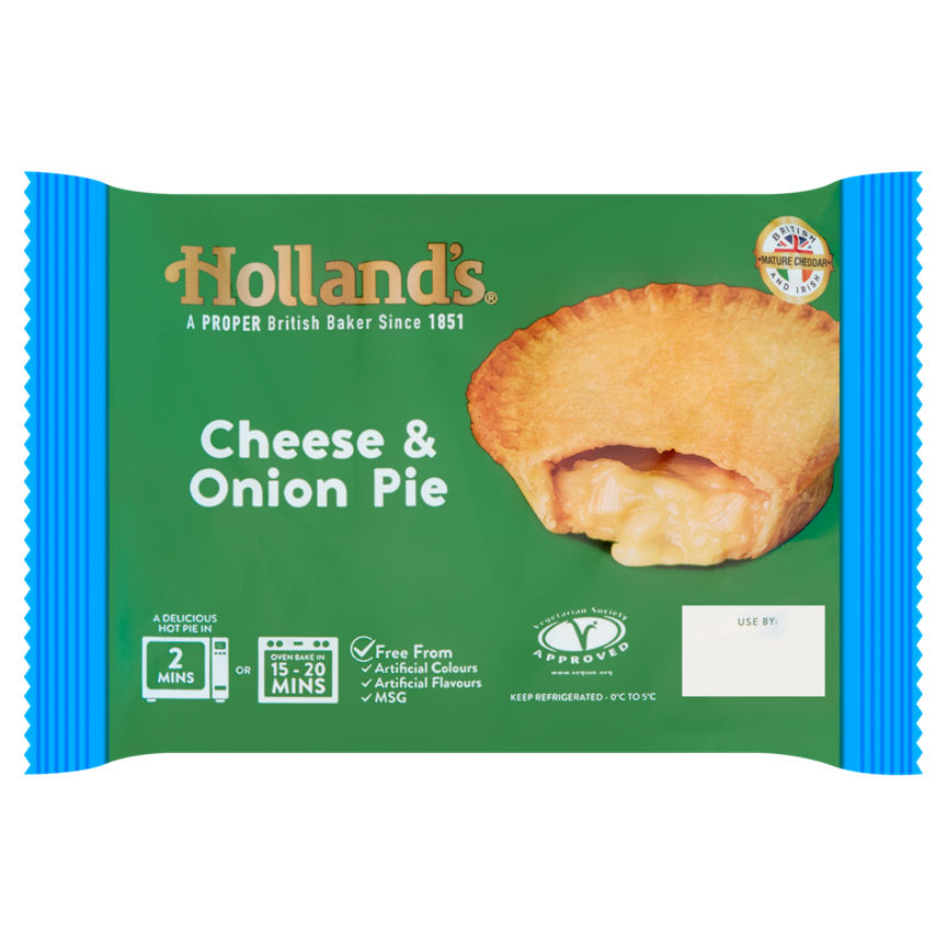 Holland's Cheese & Onion Pie GOODS ASDA   