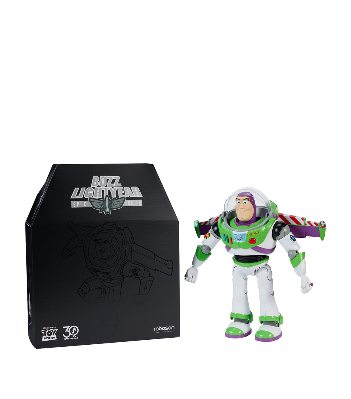 ROBOSEN Buzz Lightyear 30th Anniversary electronic robot toy, imported from the UK